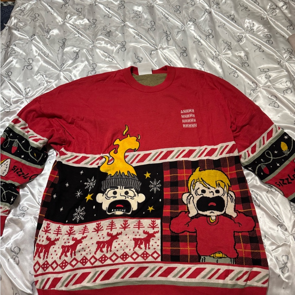 Home Alone Pullover Spirit Jersey for Adults